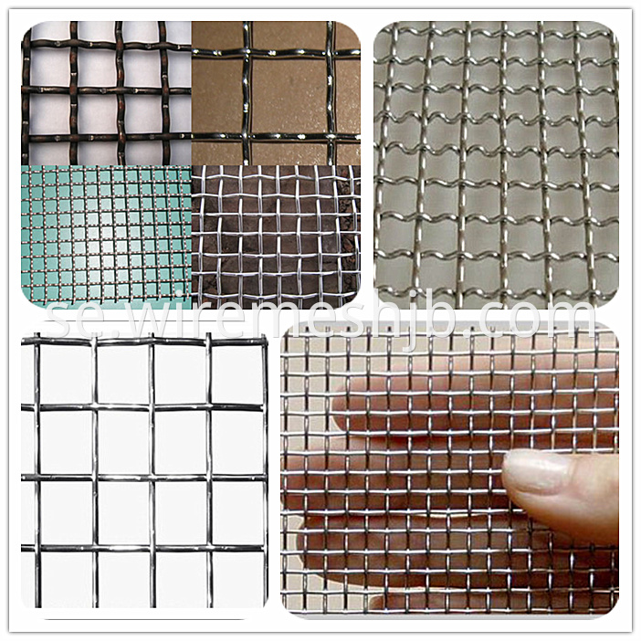 SS304 crimped wire mesh